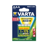 Acumulatori Varta Ready2Use HR03 800 mAh 4buc/um