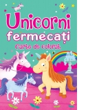 Unicorni fermecati. Carte de colorat