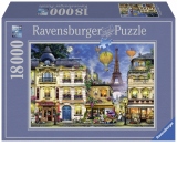 PUZZLE PLIMBARE PRIN PARIS, 18000 PIESE