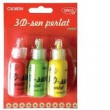 Culori 3D-sen perlat vesel Daco