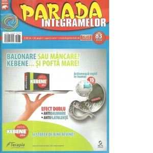 Parada integramelor. Nr. 83/2020