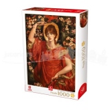 Puzzle 1000 piese Dante Gabriel Rossetti - A Vision of Fiammetta