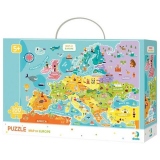 Puzzle - Descopera Europa (100 piese)