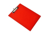 Clipboard simplu plastifiat A4, Rosu