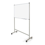 SUPORT MOBIL UNIVERSAL PENTRU WHITEBOARD, RAMA DIN ALUMINIU ANODIZAT, SISTEM DE BLOCARE ROTI