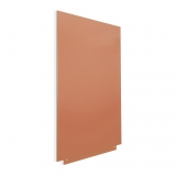 SKINCOLOUR MAGNETIC CU SUPRAFATA LACUITA, MODULAR, DESIGN FARA CADRU, CULOARE TERRACOTTA, DIMENSIUNE 75 X 115 CM