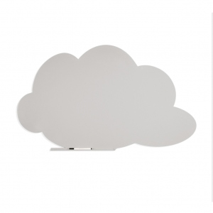 SKINSHAPE 'CLOUD' MAGNETIC CU SUPRAFATA LACUITA, DESIGN FARA CADRU, CU FORMA, CULOARE GRI DESCHIS, DIMENSIUNE 75 X 115 CM