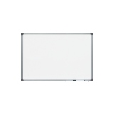 Whiteboard magnetic cu suprafata lacuita, rama din aluminiu anodizat, dimensiune 90 x 60 cm