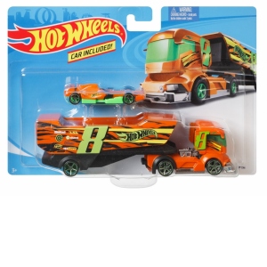 Set Camion si Masina Sport Big Rig Heat