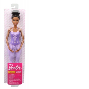 Papusa Barbie Balerina Creola cu Costum Lila
