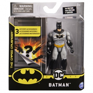 Figurina Batman 10cm cu 3 Accesorii Surpriza