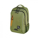 Rucsac be.bag, model be.urban, verde, herlitz + stilou