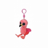 Plus Breloc Ty 8.5cm Boos Gilda Flamingo