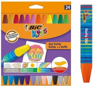 Creioane Pastel Kids Oil Pastel 24 buc/set