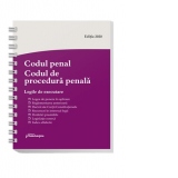 Codul penal. Codul de procedura penala. Legile de executare. Actualizat 23 iulie 2020, Spiralat