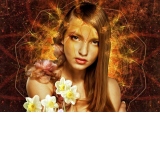 Puzzle - The Flower Woman, 1000 piese (70006)