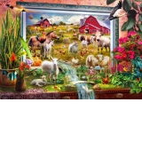 Puzzle - Magic Farm Painting, 1000 piese (70029)