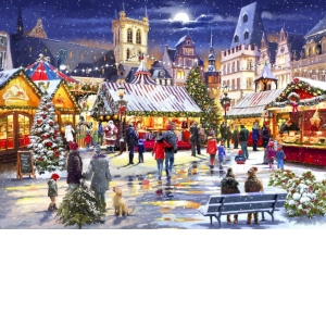 Puzzle - Xmas Market, 1000 piese (70070)