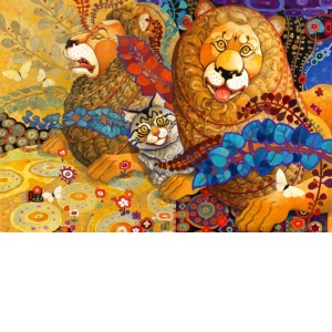 Puzzle - Galchutt David: Leonine Tapestry, 1000 piese (70091)