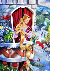 Puzzle - Rapunzel, 1000 piese (70107)