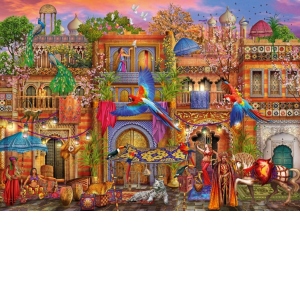 Puzzle - Marchetti Ciro: Arabian Street, 1000 piese (70249-P)