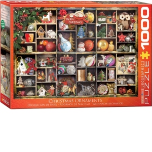 Puzzle Christmas Ornaments, 1000 piese (6000-0759)