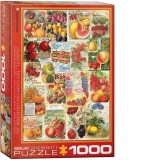 Puzzle Fruits Seed Catalogue, 1000 piese (6000-0818)
