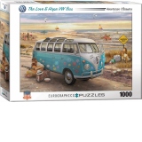 Puzzle The Love & Hope VW Bus, 1000 piese (6000-5310)