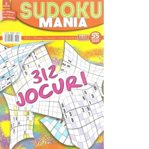 Sudoku mania. Numarul 55/2020