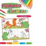 Padurea de colorat, 3-5 ani