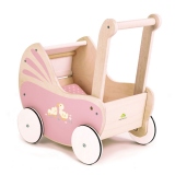 Carucior, din lemn premium (Sweetiepie Dolly Pram)