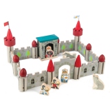 Castelul lupilor, din lemn premium, Wolf Castle, 40 piese