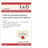 Codul de procedura penala si Legea pentru punerea in aplicare. Cod 716. Actualizat la 4.09.2020