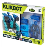 Set Figurina Robot articulat transformabil KlikBot Megabots Trailblazer, Blue