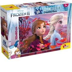 Puzzle de colorat - Frozen II (35 piese)