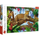 Puzzle 1500 Jaguar intr-o pauza odihnitoare