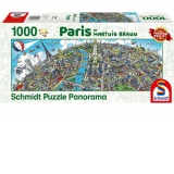 Puzzle 1000 piese Hartwig Braun - Paris