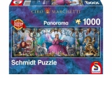 Puzzle 1000 piese Ciro Marchetti - Palat de gheata