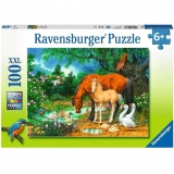 PUZZLE ANIMALE LA IAZ, 100 PIESE