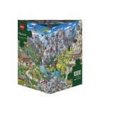 Puzzle 1000 piese Alpine Fun