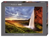 Puzzle 1000 piese Seljalandsfoss Waterfall