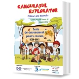 Cangurasul explorator. Teste de antrenament pentru concurs 2020-2021. Calatori prin Australia. Clasa pregatitoare si clasele I-IV