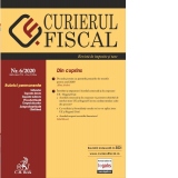 Curierul Fiscal nr. 6/2020