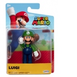 Figurina Nintendo Super Mario - Luigi, 6 cm