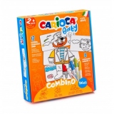 Set Puzzle + 8 carioci ABC Carioca Baby