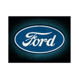 Magnet Ford - Logo Blue Shine