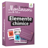 Elemente chimice. Carti de joc educative Montessori 6-12 ani