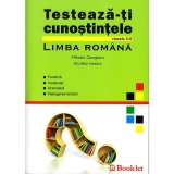 Testeaza-ti cunostintele. Limba Romana. Clasele 5-8