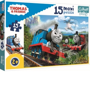 Puzzle Trefl 15 Maxi Thomas Locomotive in Viteza