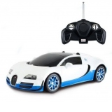 Masina cu telecomanda Bugatti Grand Sport Vitesse Alb cu scara 1 la 18